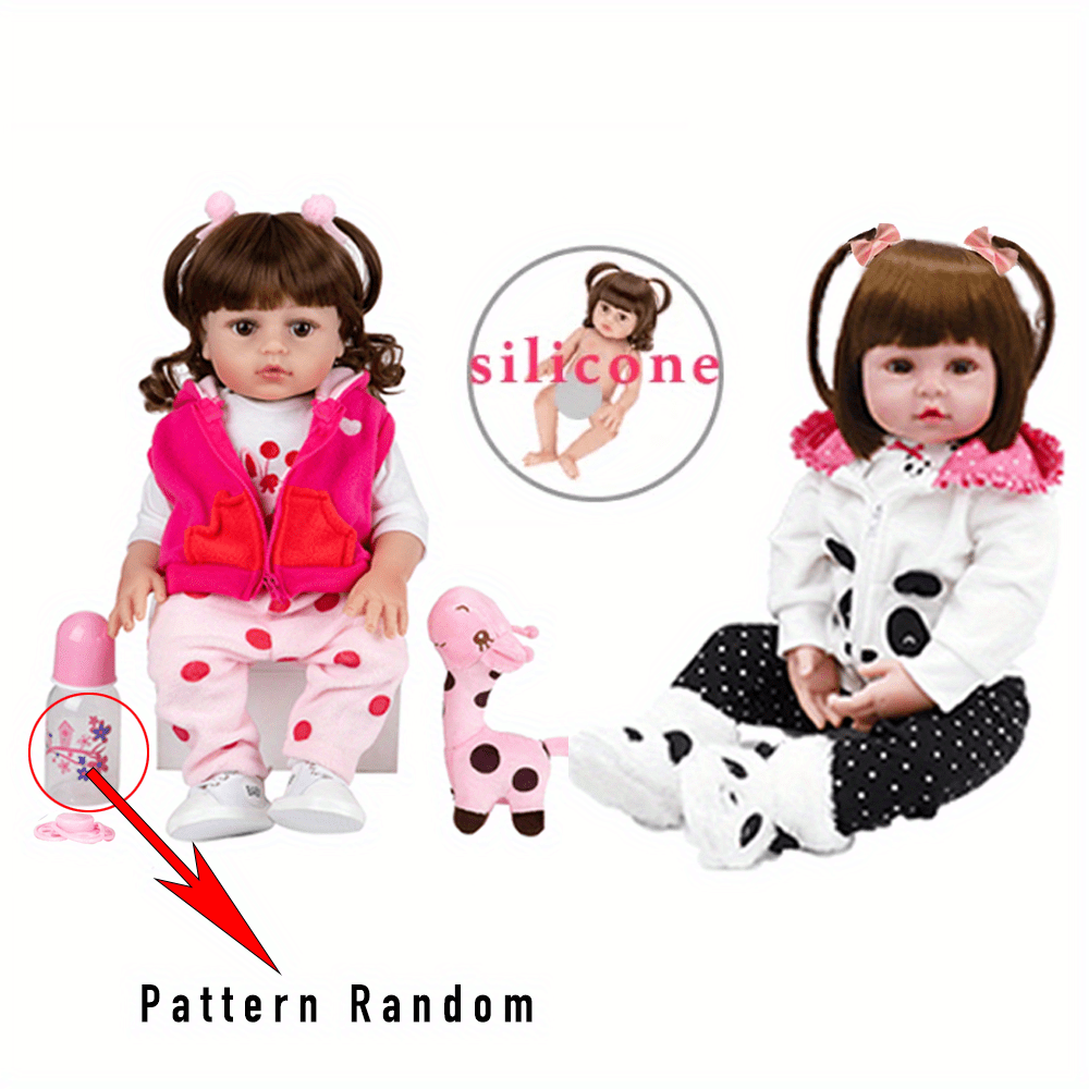 Doll Clothes Dolls Reborn Baby Doll Clothes Silicone Doll's - Temu