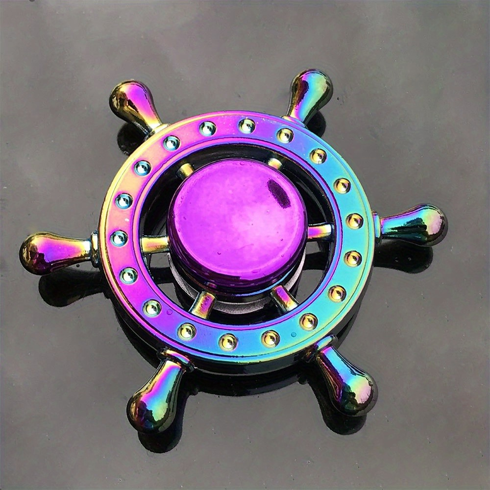 Spinner De Mano Colorido EDC Fidget Spinner Rainbow Spiner - Temu Chile