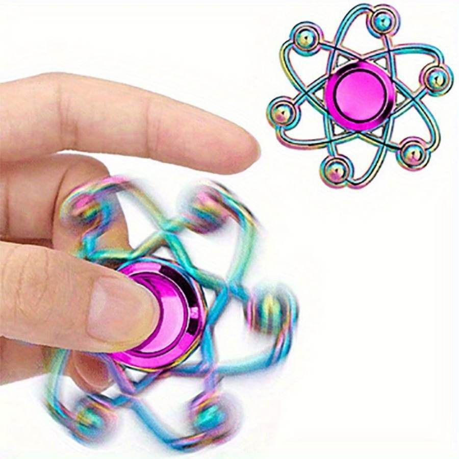 Colorful Fidget Spinner Metal Hand Spinner, For Adults And Kids Zinc  Alloy,Relief strees,help cooling
