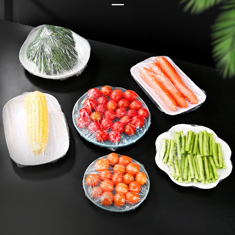 Kitchen Food Disposable Plastic Wrap For Fruit Vegetable Cling