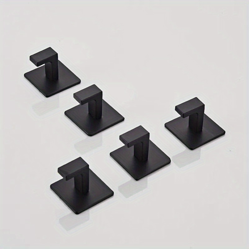 Adhesive Hooks Aluminum Alloy Self Adhesive Robe Coat Hook - Temu