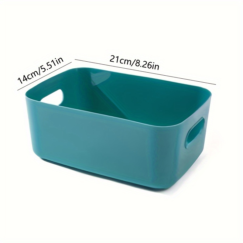 Portable Hollow Storage Box, Thickened Rectangular Plastic Storage Basket  For Cosmetic, Stationary, Toiletry, Medicine And Sundries, Household  Multi-functional Storage Organizer - Temu