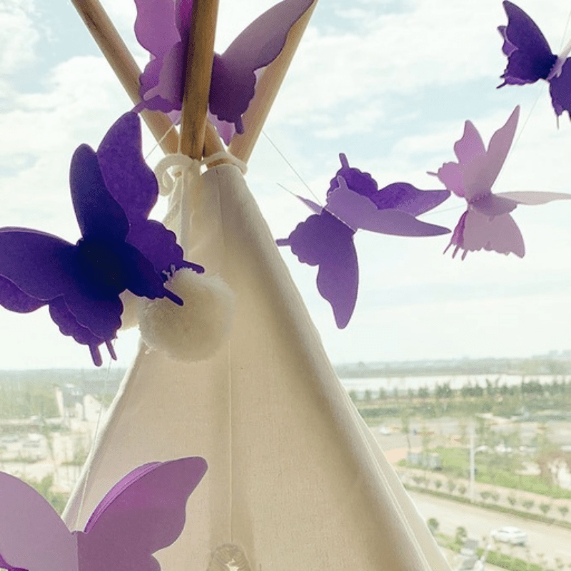 Collection Papillon en papier 3D, DIY Décoration