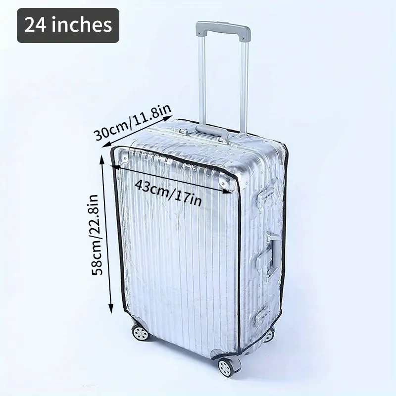 1pc Volltransparente Gepäckschutzhülle Koffer schutzhülle - Temu