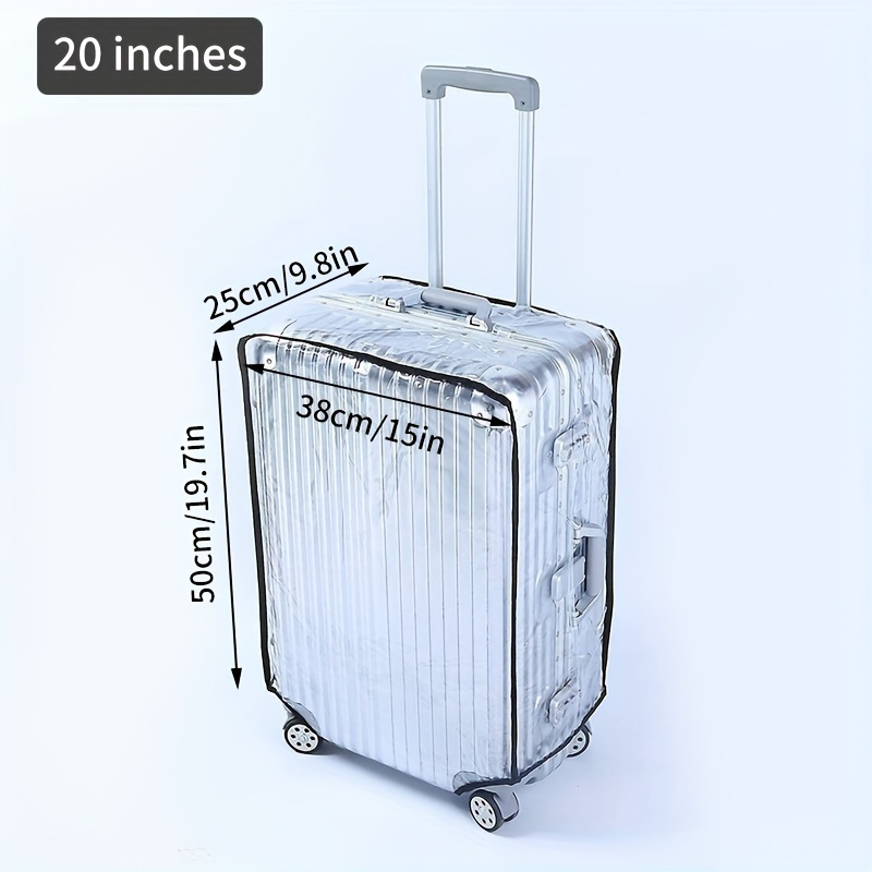 1pc Volltransparente Gepäckschutzhülle Koffer schutzhülle - Temu