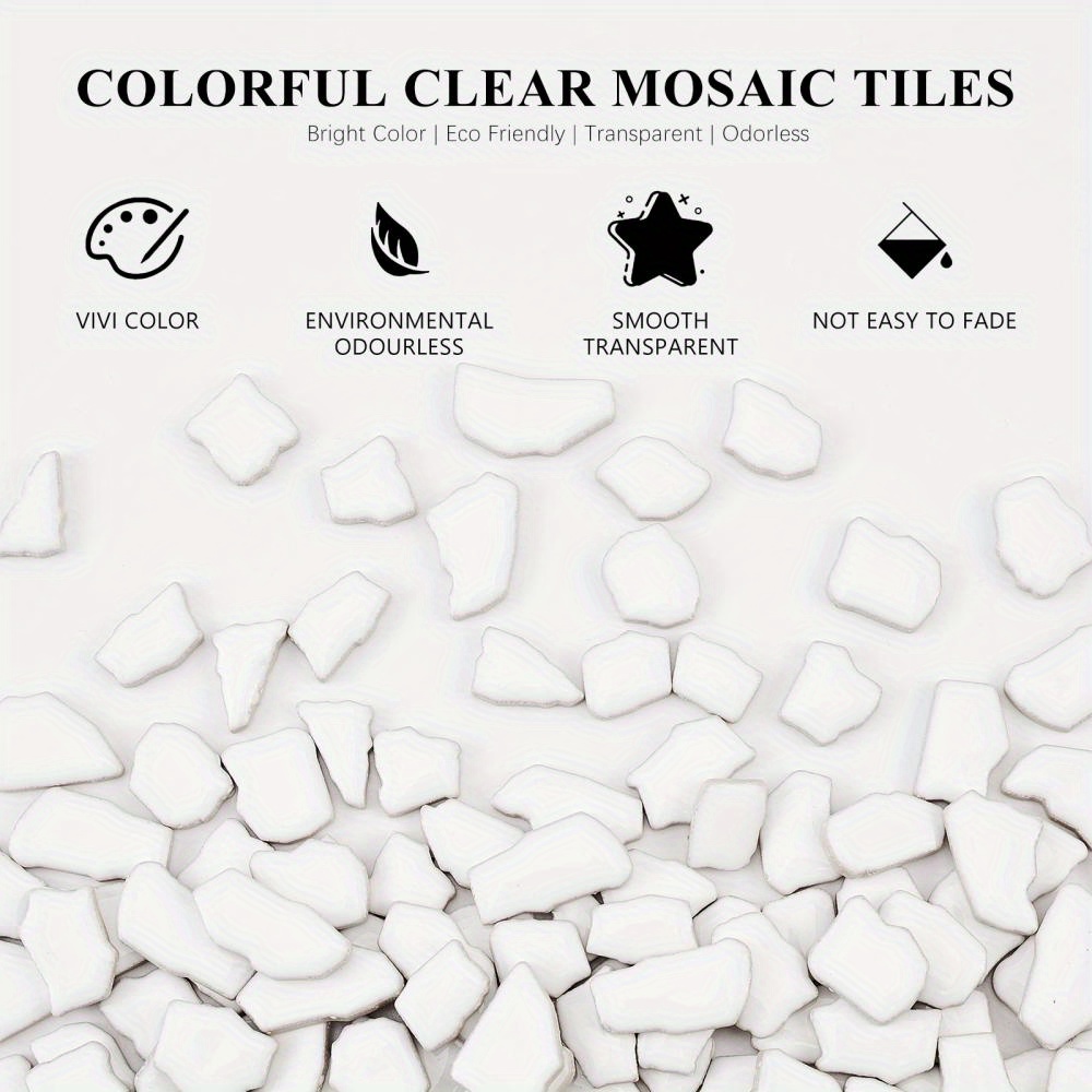 About Yellow Mosaic Tiles For Crafts Bulk Irregular Ceramic - Temu
