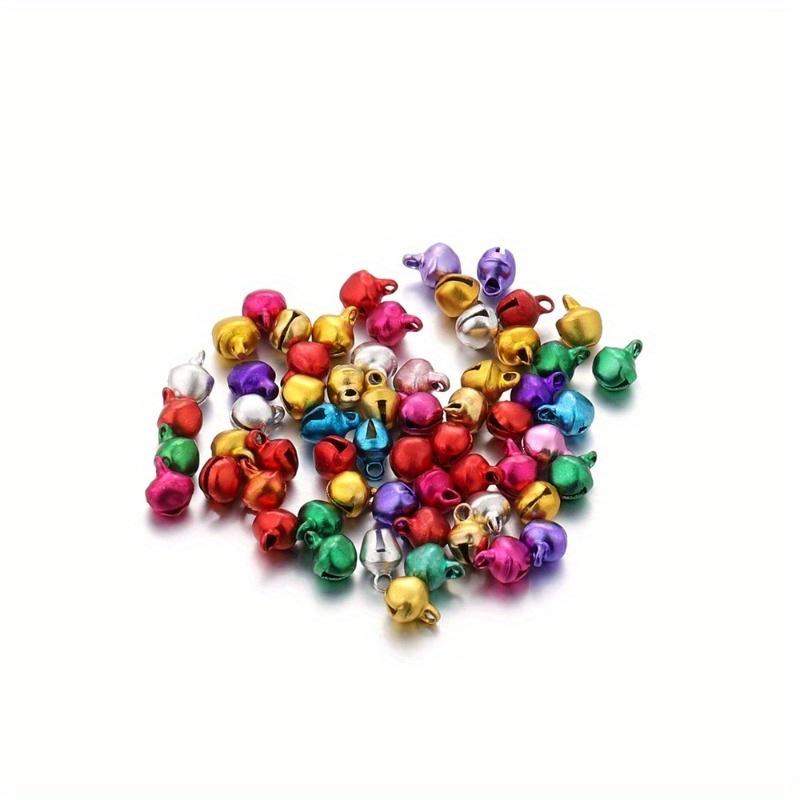  MyMagic 200 cascabeles pequeños de 0.4 pulgadas de 0.4 pulgadas  para decoración de joyas de bricolaje y Halloween, Navidad, boda (dorado) :  Arte y Manualidades