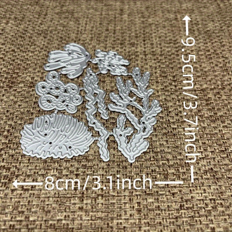 Craft Metal Stencil Mold Cutting Die Seagrass Coral Decoration Die Cuts Album Paper Card Craft Embossing