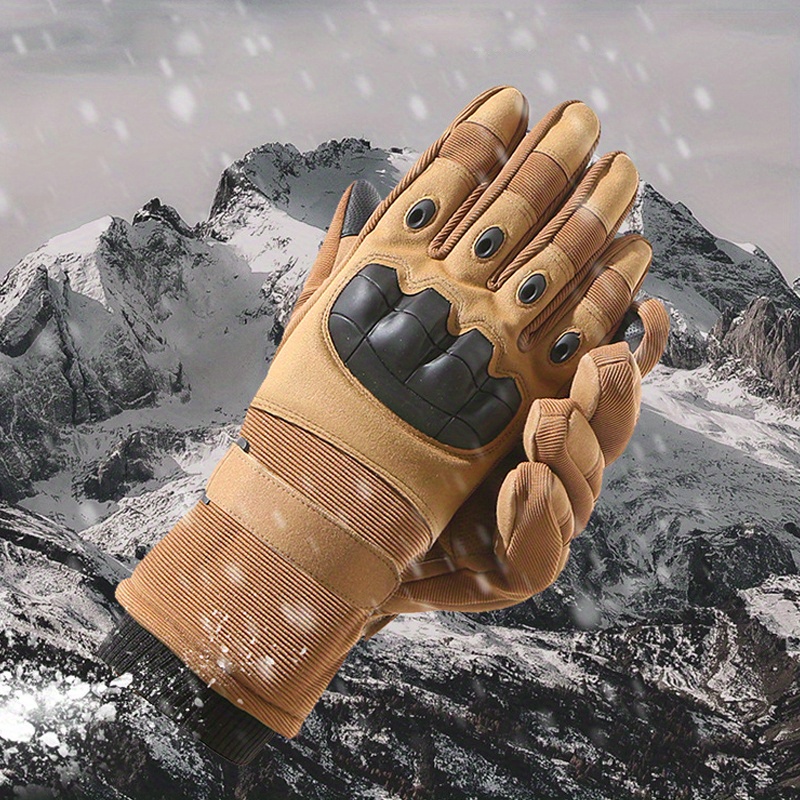 Winter Gloves Men Women Non slip Warm Gloves Touchscreen - Temu