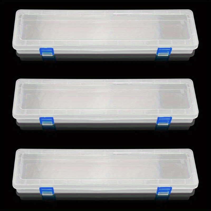 Clear Art Storage Box Watercolor Oil Painting Supplies Multipurpose Case  Portable for Artists Students