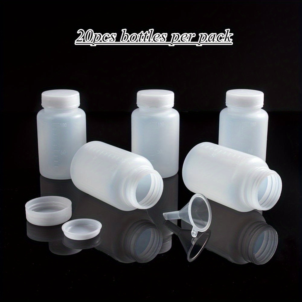 Plastic Bottles Plastic Container For School Chemistry - Temu