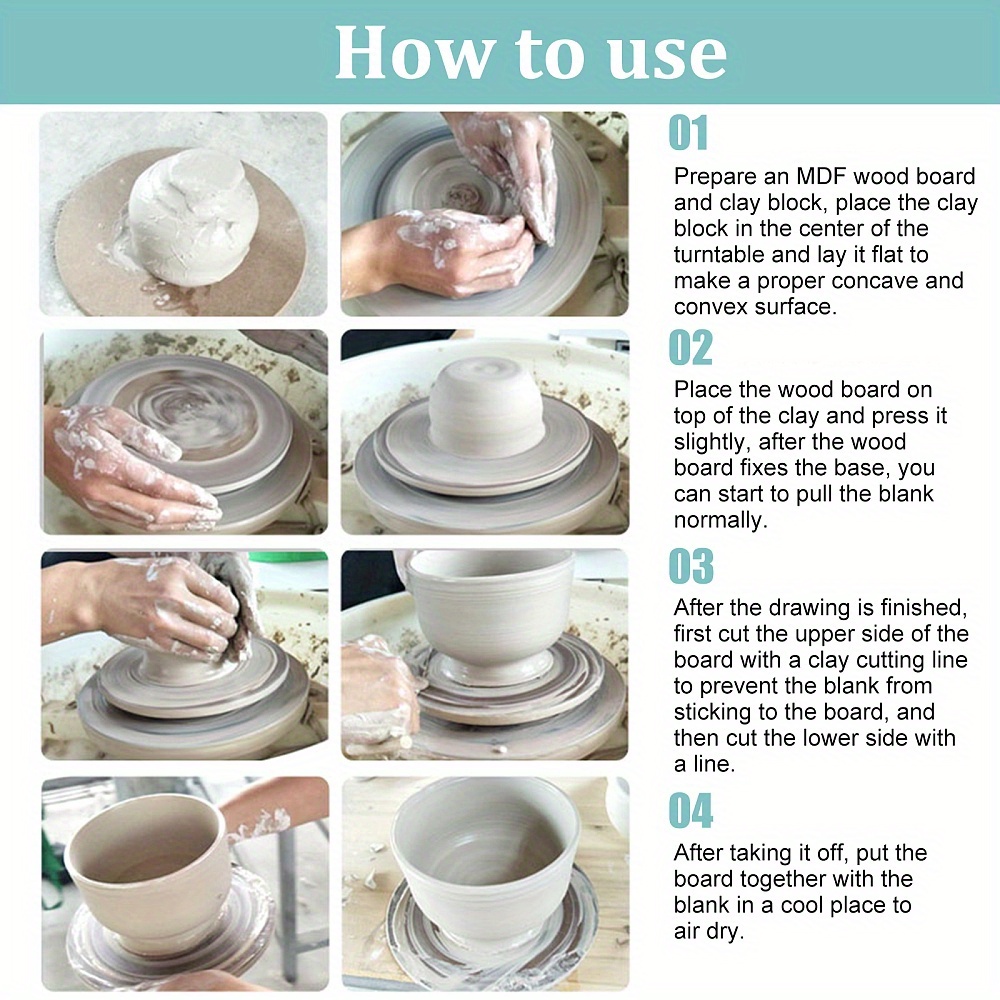 How To Use Bats On A Pottery Wheel