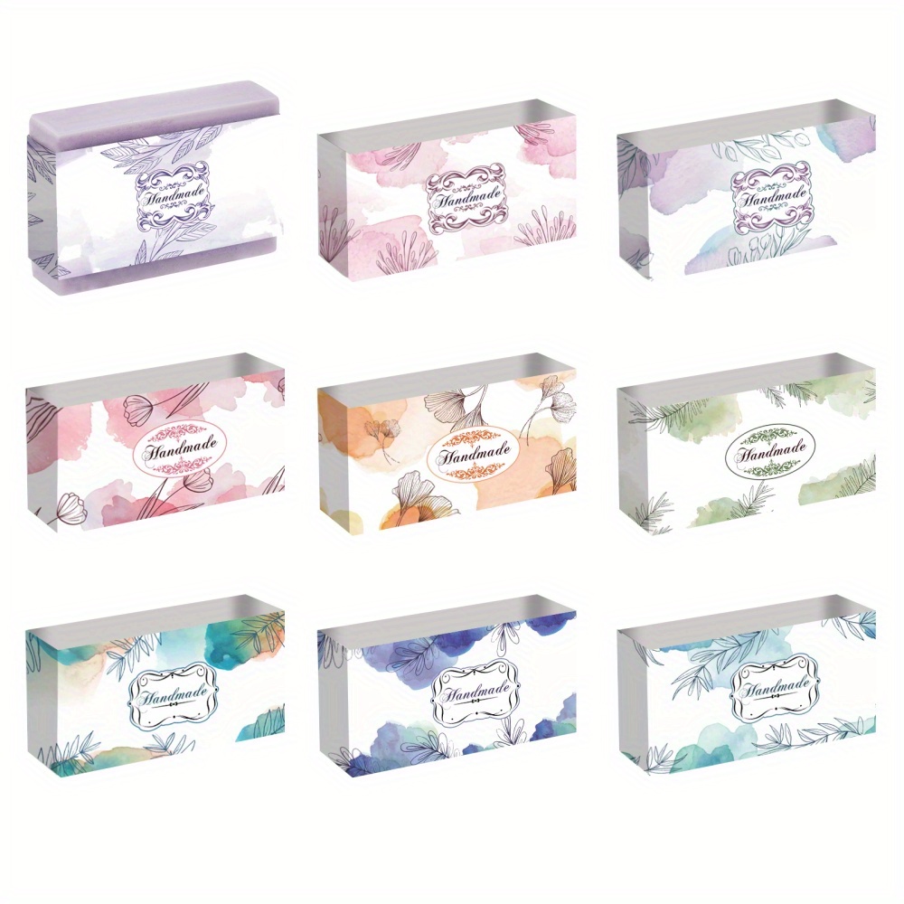 1set Soap Wrapping Paper Box Packaging