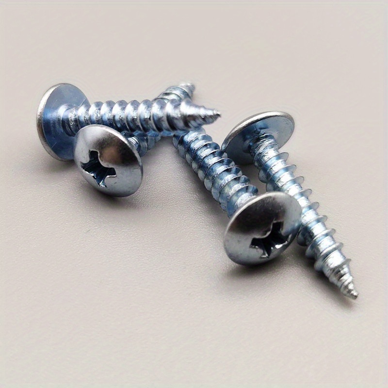 Vkkm M6 Zinc Plated Cross Head Plastic Expansion Self-tapping