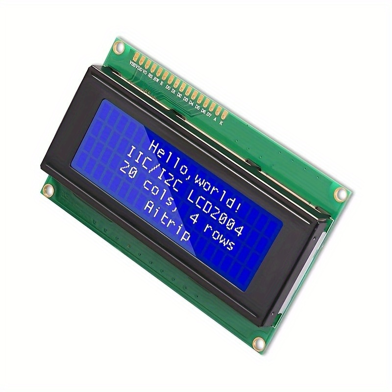 LCD1602 16x2 I2C Blue LCD Display