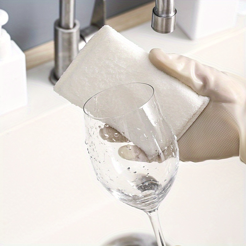 Kitchen Dishwashing Sponge Does Not Hurt Pot Brush Pot - Temu