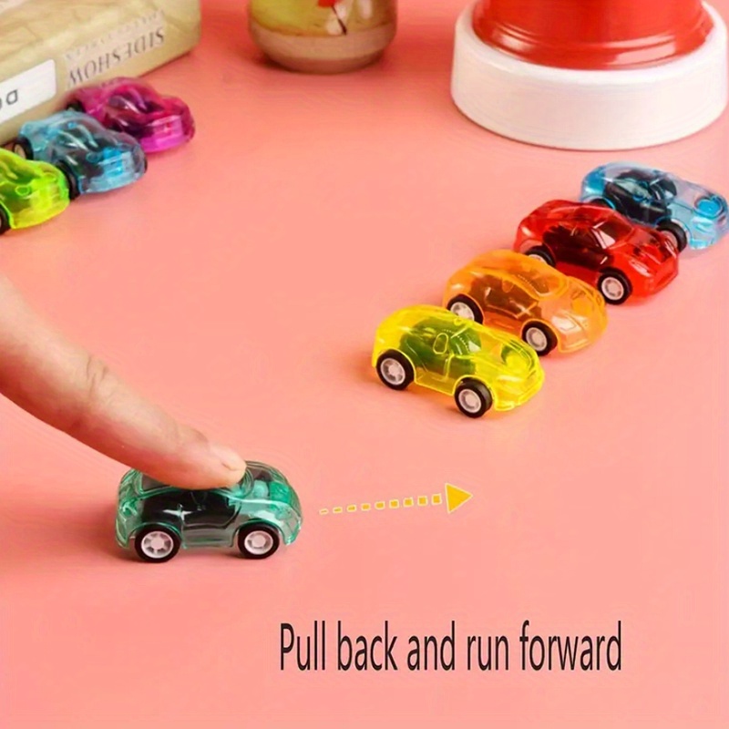 Christmas Pull Back Cars Toys Plastic Tiny Toy Cars - Temu