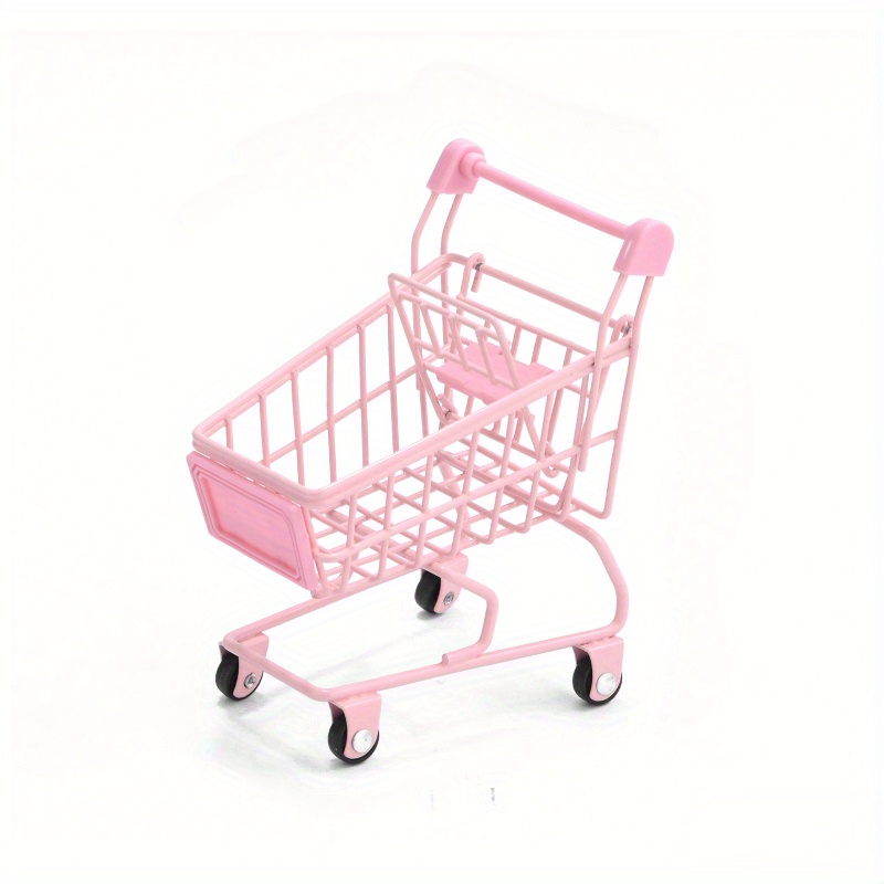 Carrito De Compras De Supermercado De Simulación, Lindo Carrito De Compras  De Mini Supermercado Con Borde Liso Para Cultivar Conocimientos De Cocina  Para Niños A Partir De 3 ANGGREK Otros