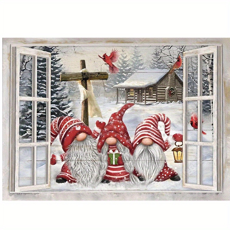 Christmas Landscape Pictures Diamond Art Painting Kits For - Temu