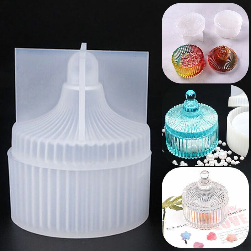 Storage Jar Resin Mold Bowl Silicone Mold Box Epoxy Mold - Temu