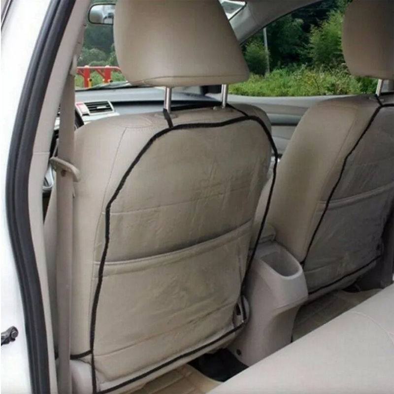 Car Back Seat Protector Car Seat Back Kick Mats Kick Guard - Temu