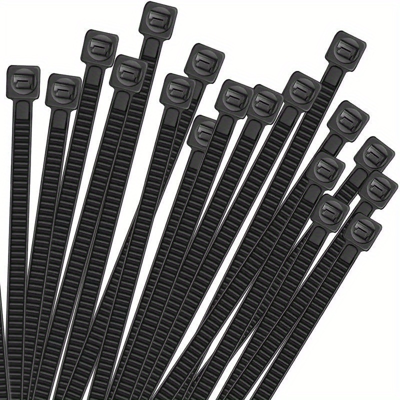 Cable Zip Ties Heavy Duty Self locking Black Nylon Tie Wraps - Temu