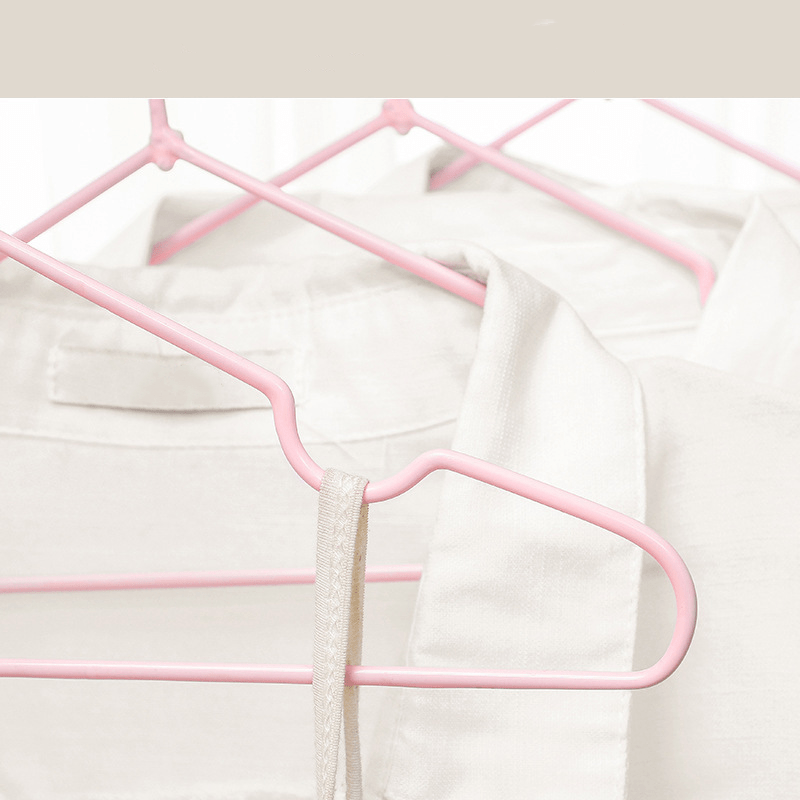 Space Saving Non-slip Clothes Hangers - Traceless Drying Rack For Household  Standard Clothes - Temu