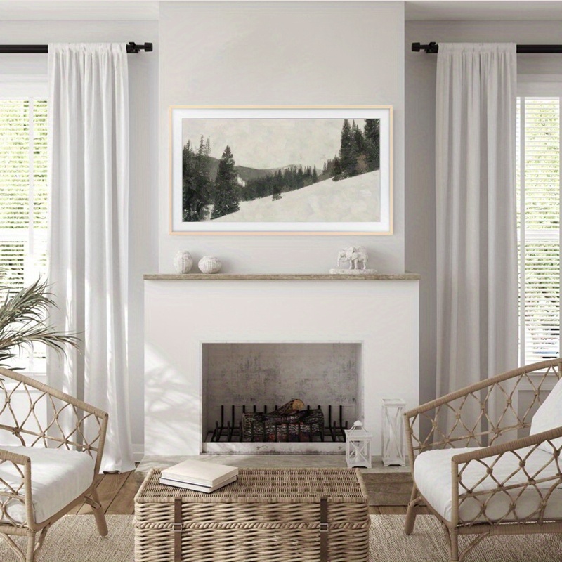 Quadri su tela Dipinti Modern Wall Art Paesaggio vintage Montagna e lago  Albero Paesaggio Poster Immagini a parete Soggiorno Decor 60x120cmx1pcs  senza cornice : : Casa e cucina