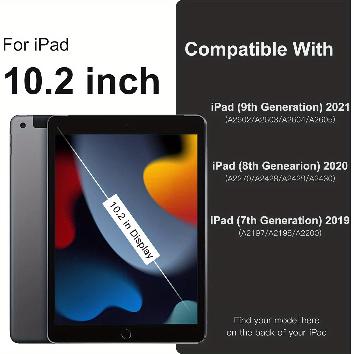  for iPad 9 (9th Gen 2021) A2602 A2603 A2604 A2605