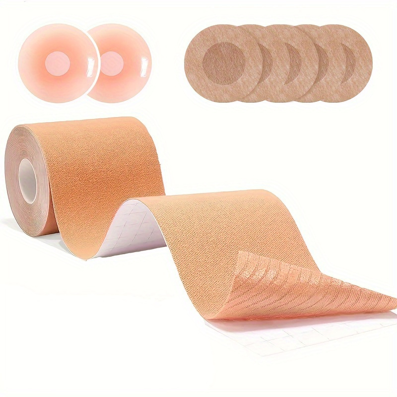 Invisible Breast Lifting Tape, Breathable Adhesive Breast Support Bodytape  For Strapless Dresses, Women's Lingerie & Underwear Accessories