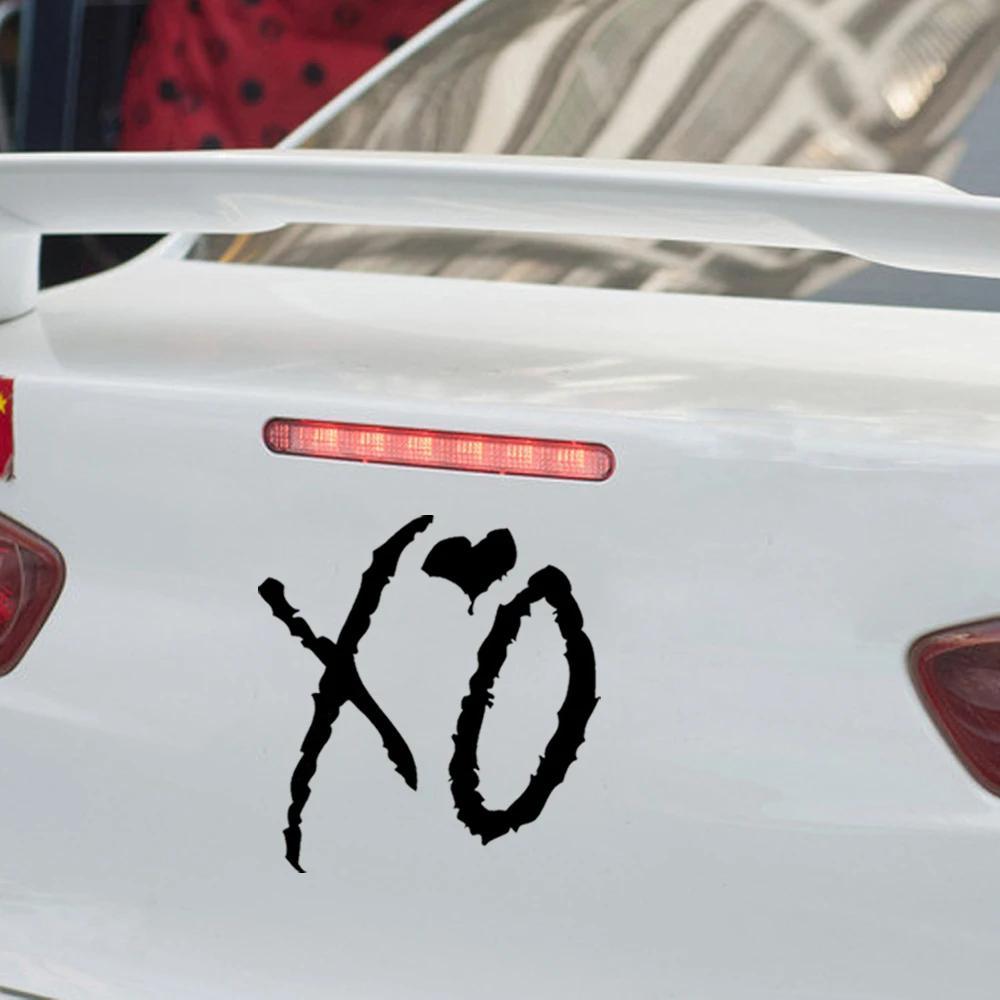 XO – autocollant universel pour voiture, 1 pièce, autocollant pour