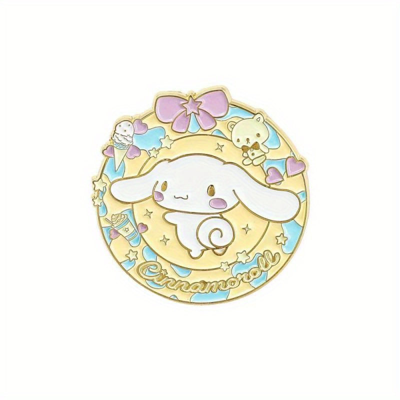 Anime Sanrio Enamel Pin Ball Sports Cartoon Figure Hello Kitty Kuromi  Pochacco Cinnamoroll Badge Brooch Kawaii Pin Accessories - AliExpress