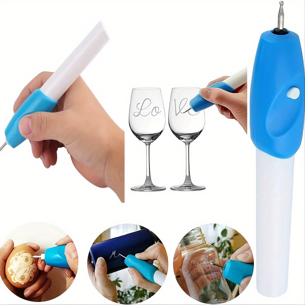 1pc mini electric engraving pen cordless electric precision etching engraving carving pen name writing carve tool details 2
