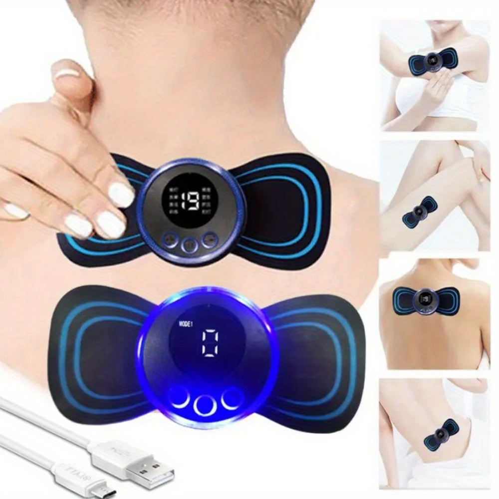 Instant Relaxation: Vibrating Hot Compress Neck Massage - Temu