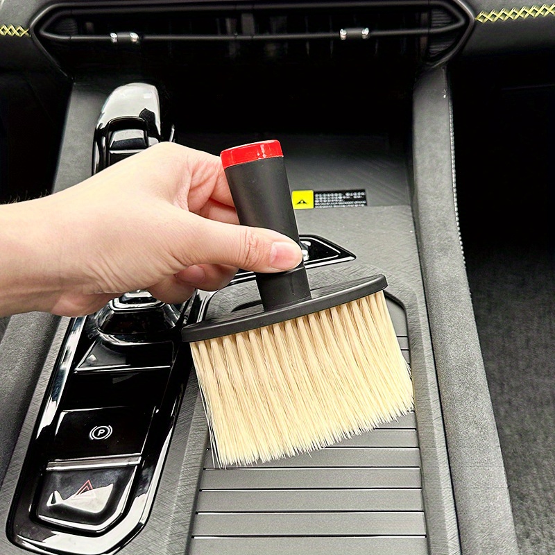 Reinigungsbürste Auto Klimaanlage Lüftungsschlitze Staubreiniger Duster  Grau