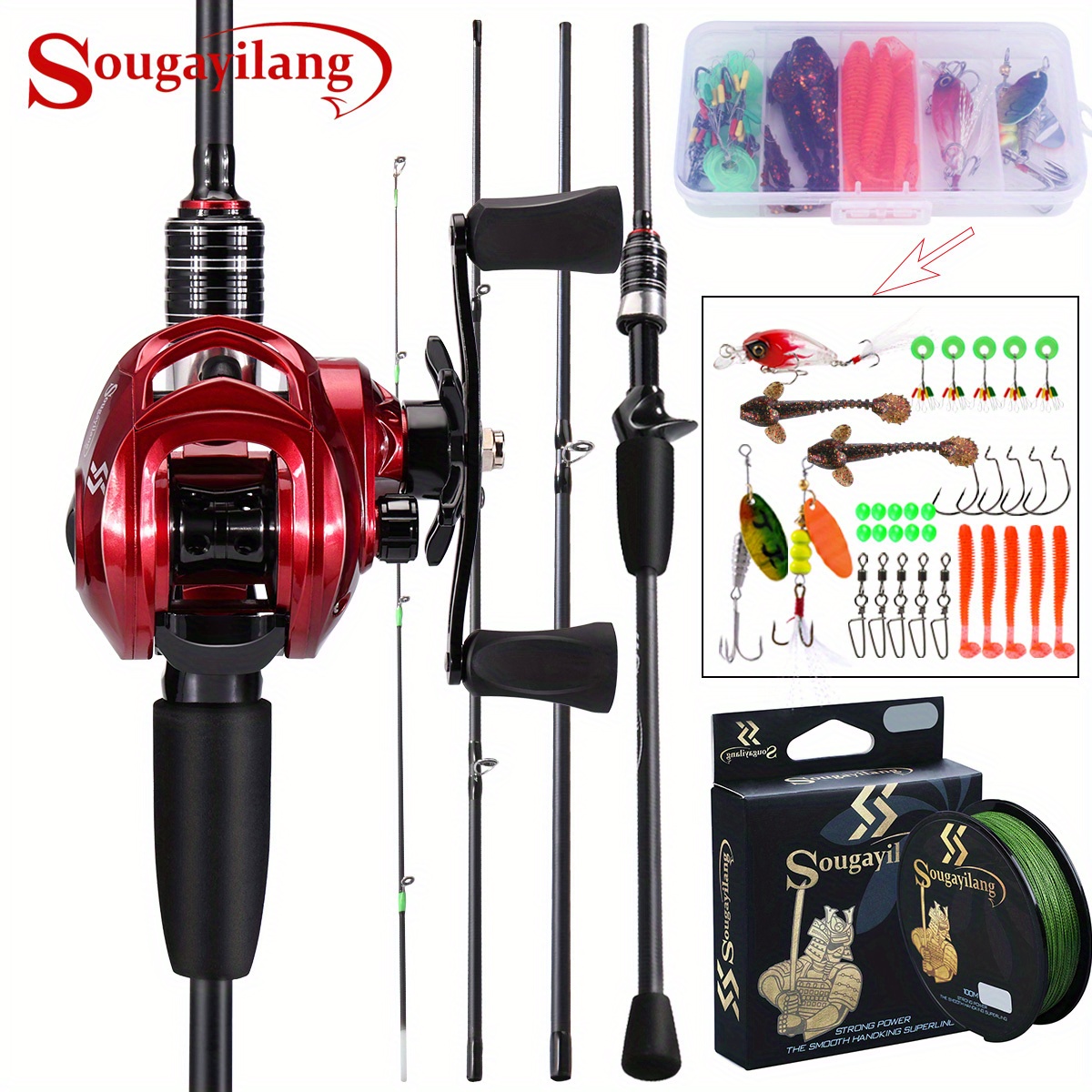 Fishing Reel Coldwater Line Counter Reel, Full Carbonite Drag System  Lightweight Corrosion Resistant Frame Baitcasting Reel, Fishing Gear