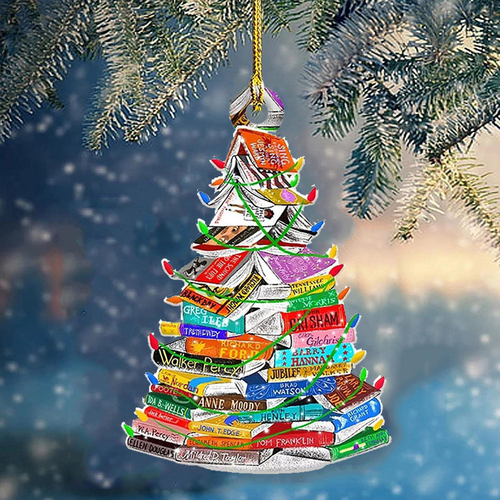 Christmas Personalized Acrylic Book Decoration Pendant Book - Temu