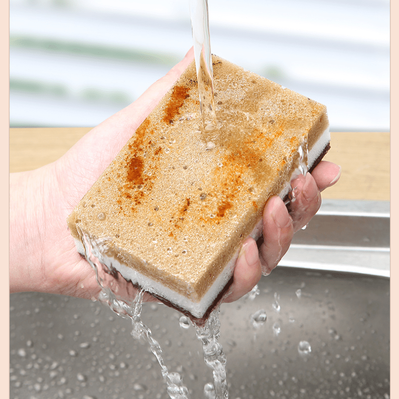 Double Sided Dishwashing Sponges Pan Pot Dish Washing - Temu