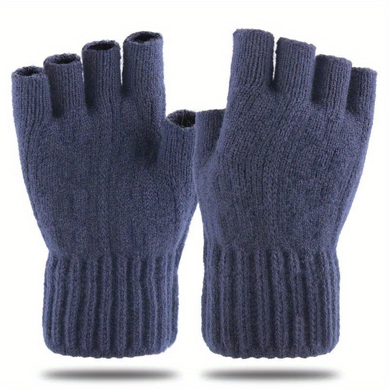 Guantes de lana sin dedos Pancho - Guantes de lana para hombre - Guantes  alpaca - La Mamita