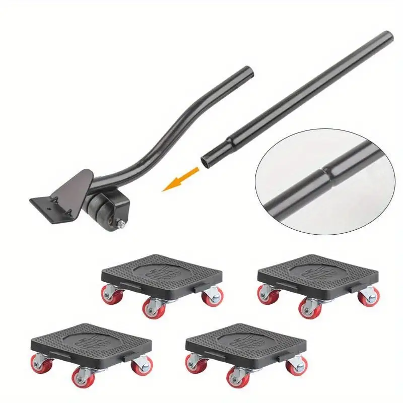 Furniture Mover Dolly With Lifter 4 Wheels Extensible Heavy - Temu