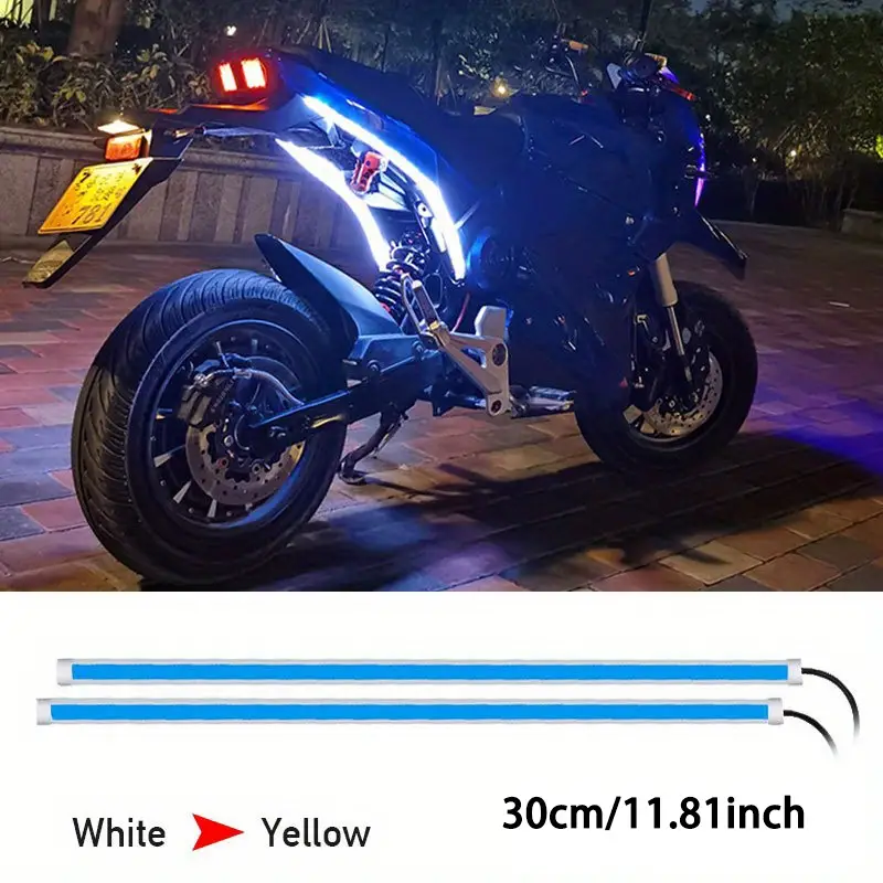 2 Stücke 60cm/23.62in Motorrad Blinker Lichter Led Licht - Temu