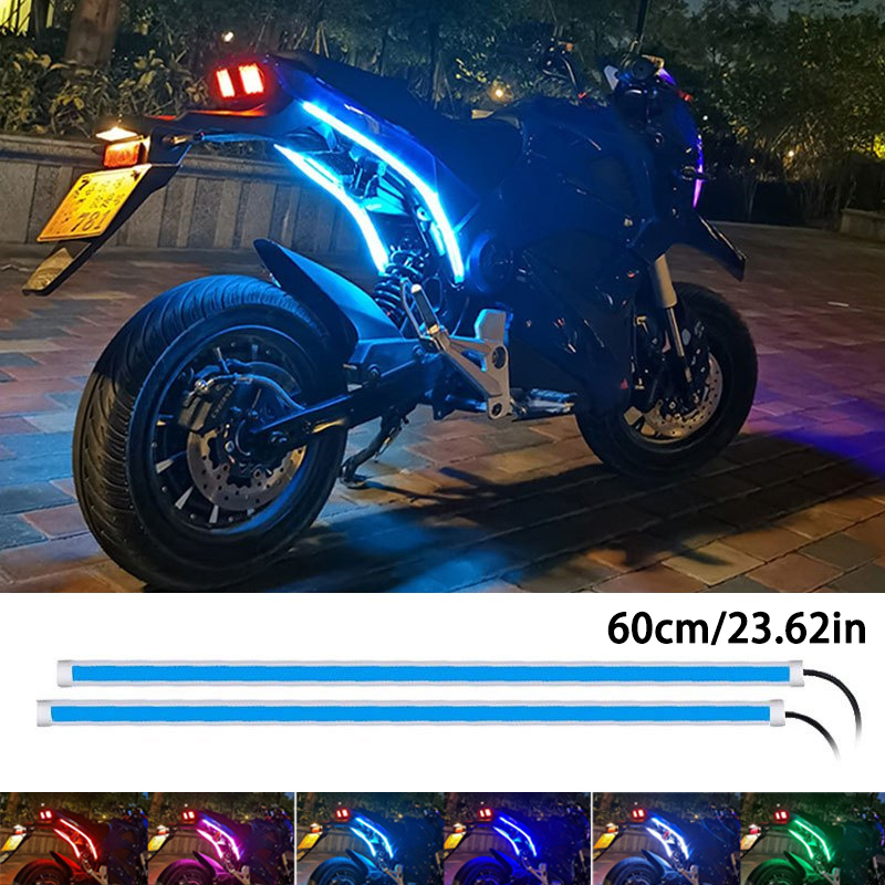 LED-Nebelscheinwerfer mit Schalter, 5,1 cm, 12 V, 24 V, gelb-weiß,  Mini-Motorrad-LED-Strahler, 60 W, Fahrlicht, Zusatzlichter für Motorrad