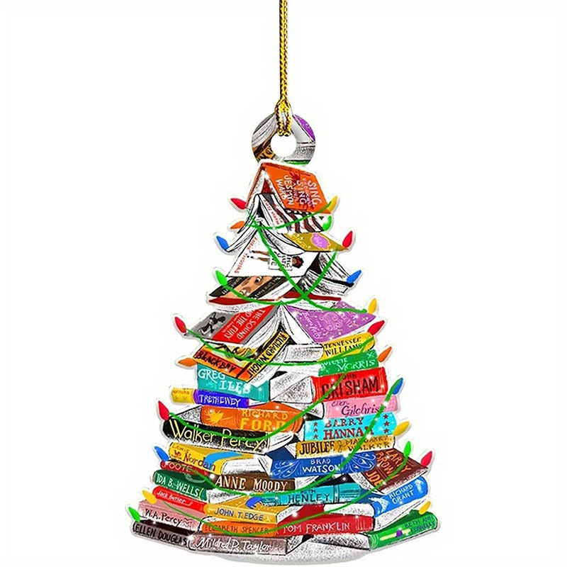 Christmas Tree Ornaments Decorations Book Car Holiday