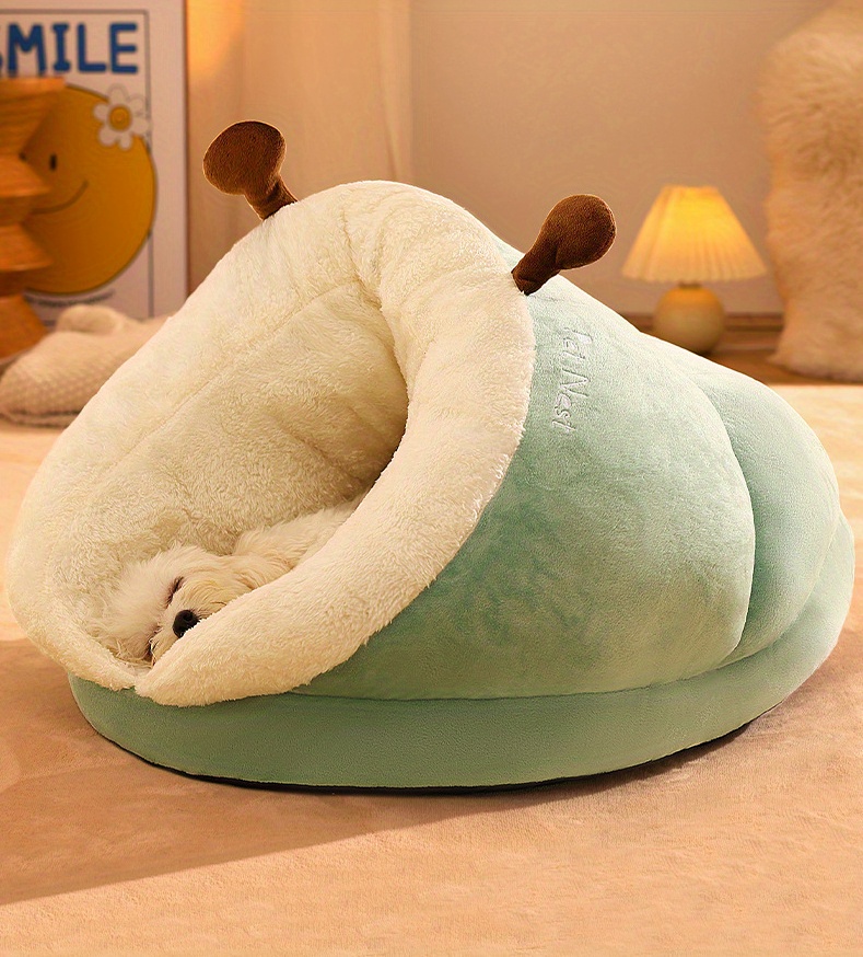 cama gatos pantuflas tipo gato felpa cálidas invierno Temu Chile