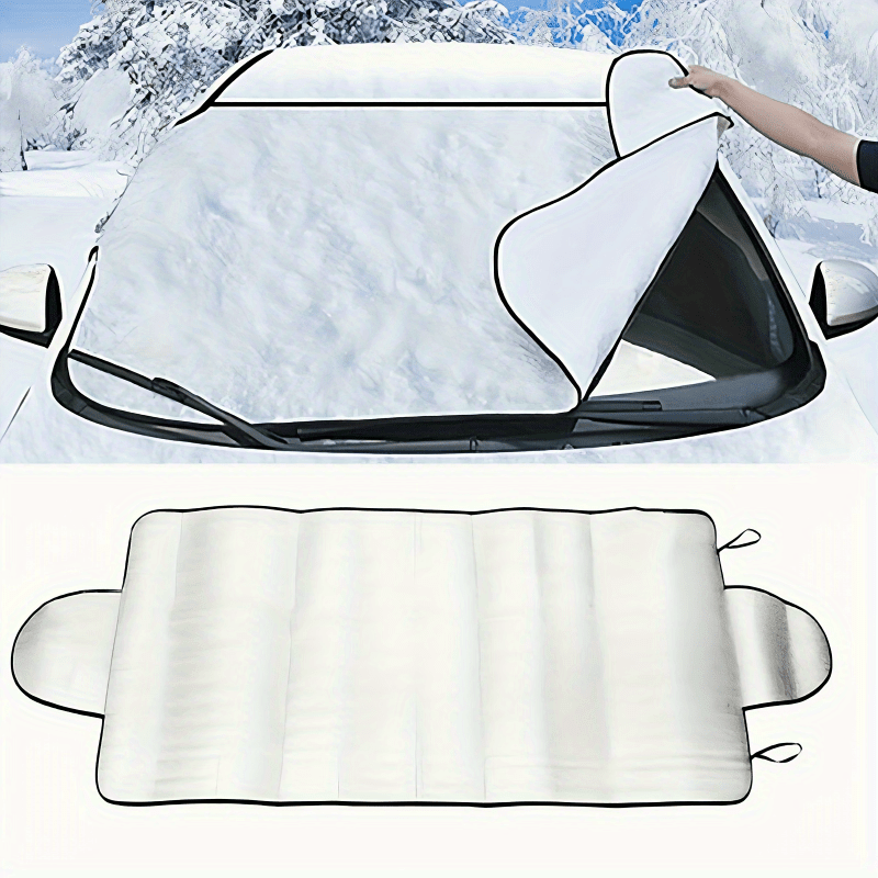 Car Front Windshield Winter Snow Block, Sun Blocking, Snow Blocker