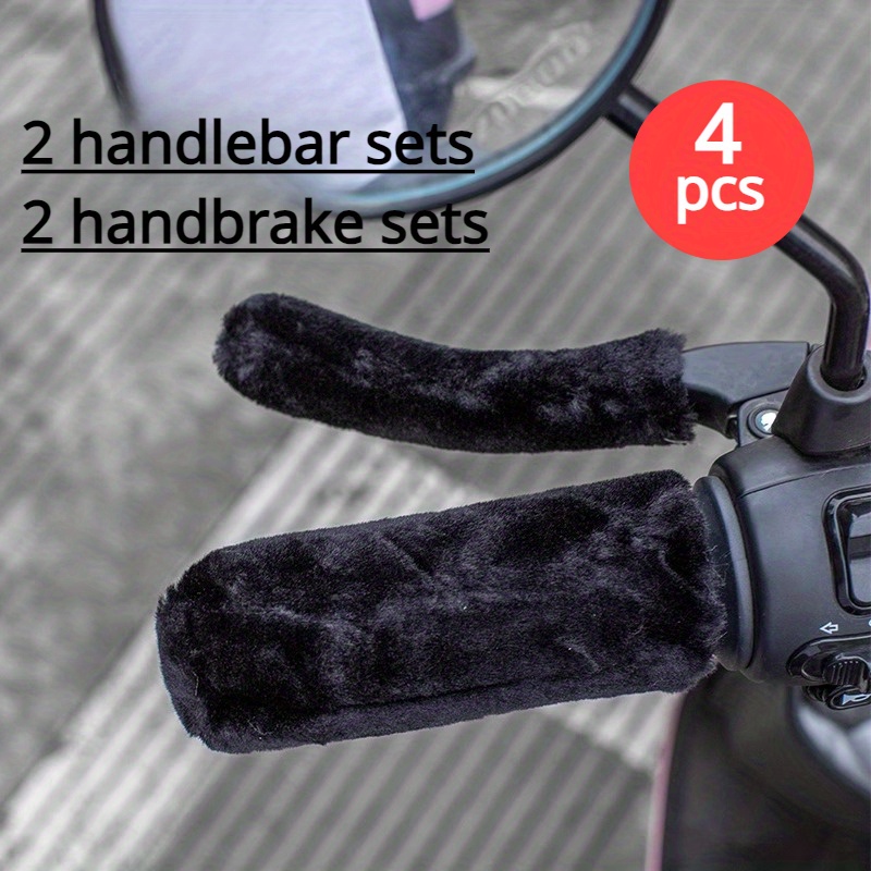 Set of 2 Handle Grips Black