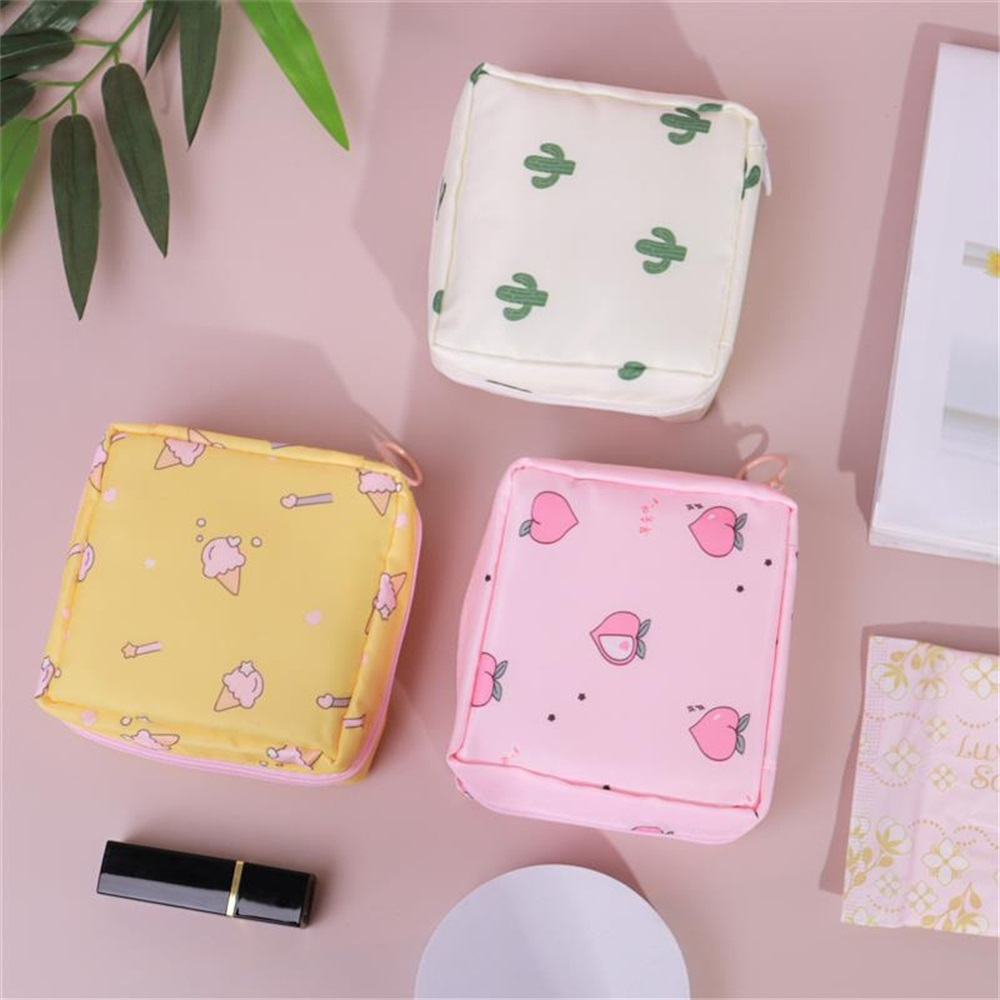 Sanitary Napkin Storage Bag Multi function Travel Storage - Temu