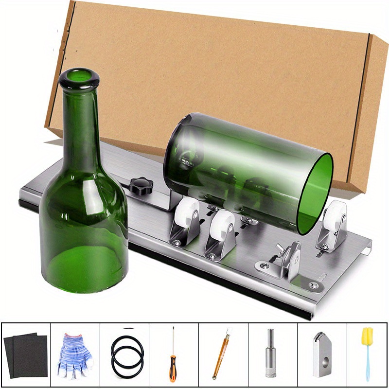 2021 New Arrival Professional Glass Bottle Cutter DIY Bottle Craft Tool  Wine Bottle Glass Cutter Machine Cutting Tool