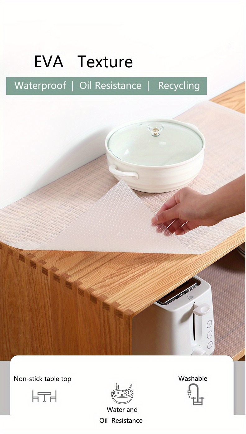 60*150CM Drawer Mat Oil-proof Moisture Kitchen Table Shelf Liner