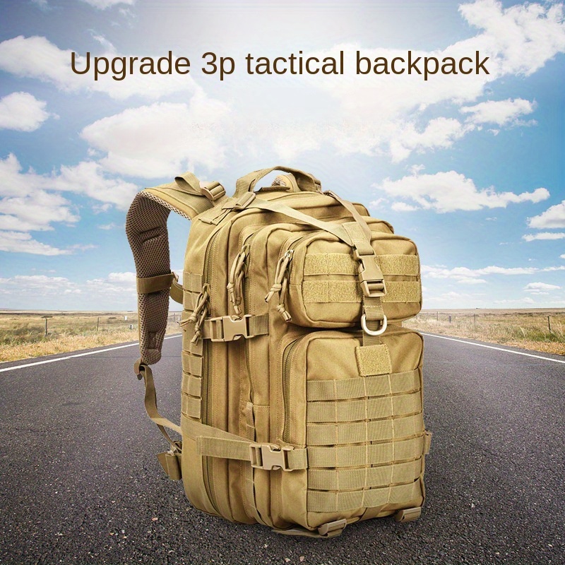 3p Backpack Durable Versatile Bag Outdoor Adventures Camping - Temu